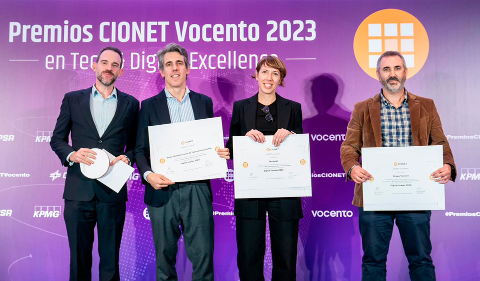 Finalista de los Premios CIONET Vocento 2023 en la en la categoría ESG (Environmental, Social and Governance) | Grupo Torrent