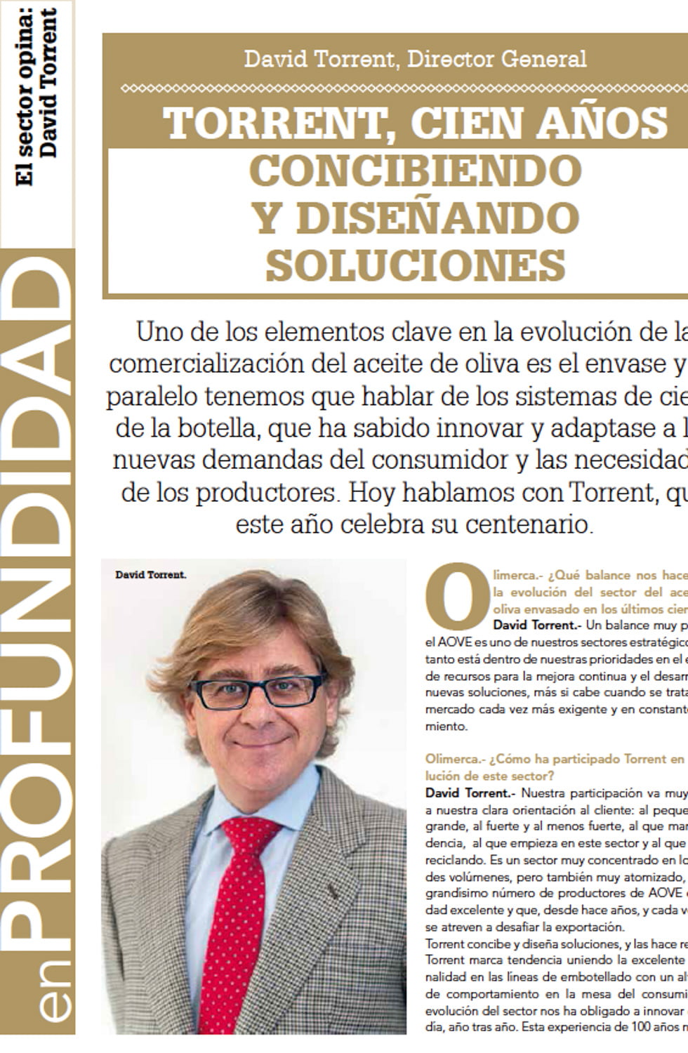 revista Olimarca entrevista a nuestro presidente